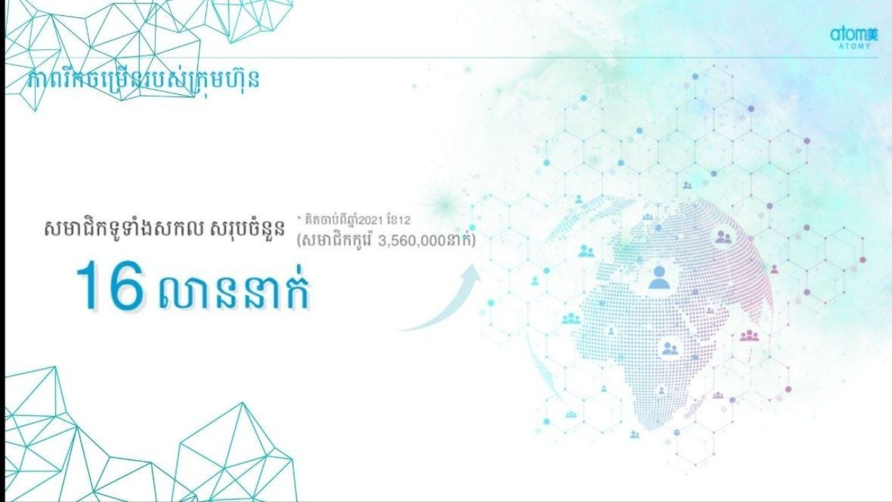 សមាជិកទូទាំងពិភពលោក